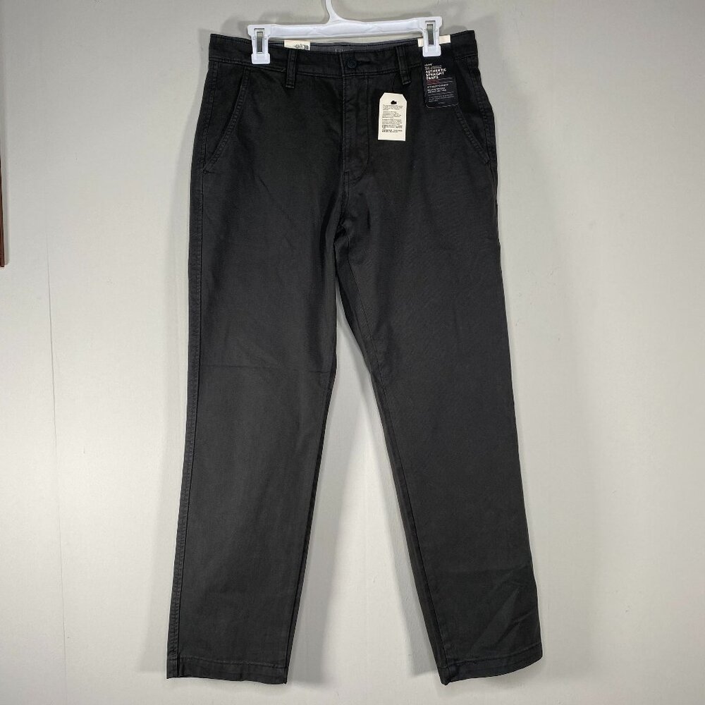 Levi's XX Chino AUTHENTIC FIT Pants Men's 31 x 32 Zwart Black Big E NWT